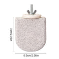 Pumice Parrot Stand Board – Claw & Beak Grinding Bird Perch Bird Perch Stand Nixie S Ice Cream