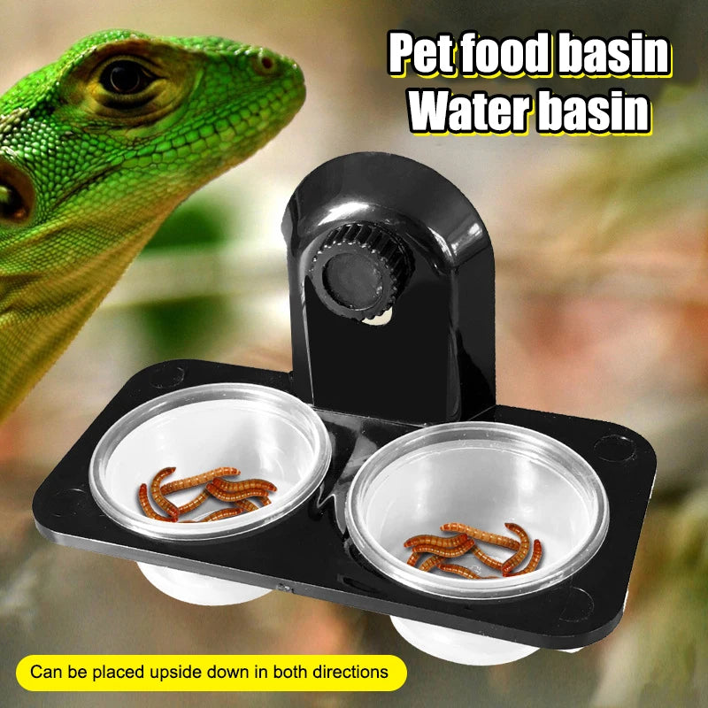 Reptile Feeding Bowl & Water Dish – Snake, Gecko Terrarium