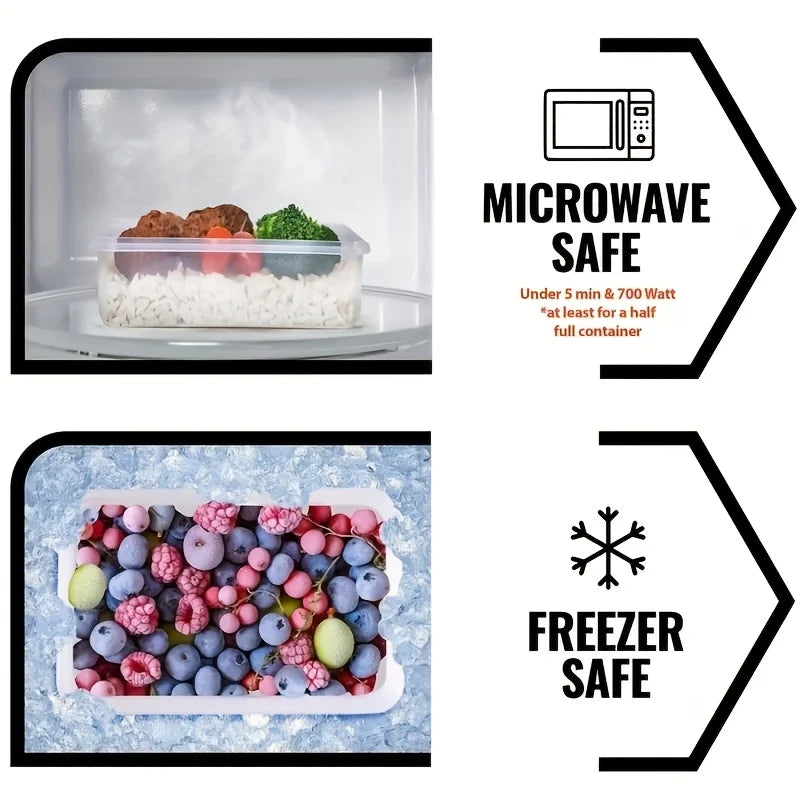 4-Piece Airtight Food Storage Containers Set with Lids Food Storage Containers Nixie