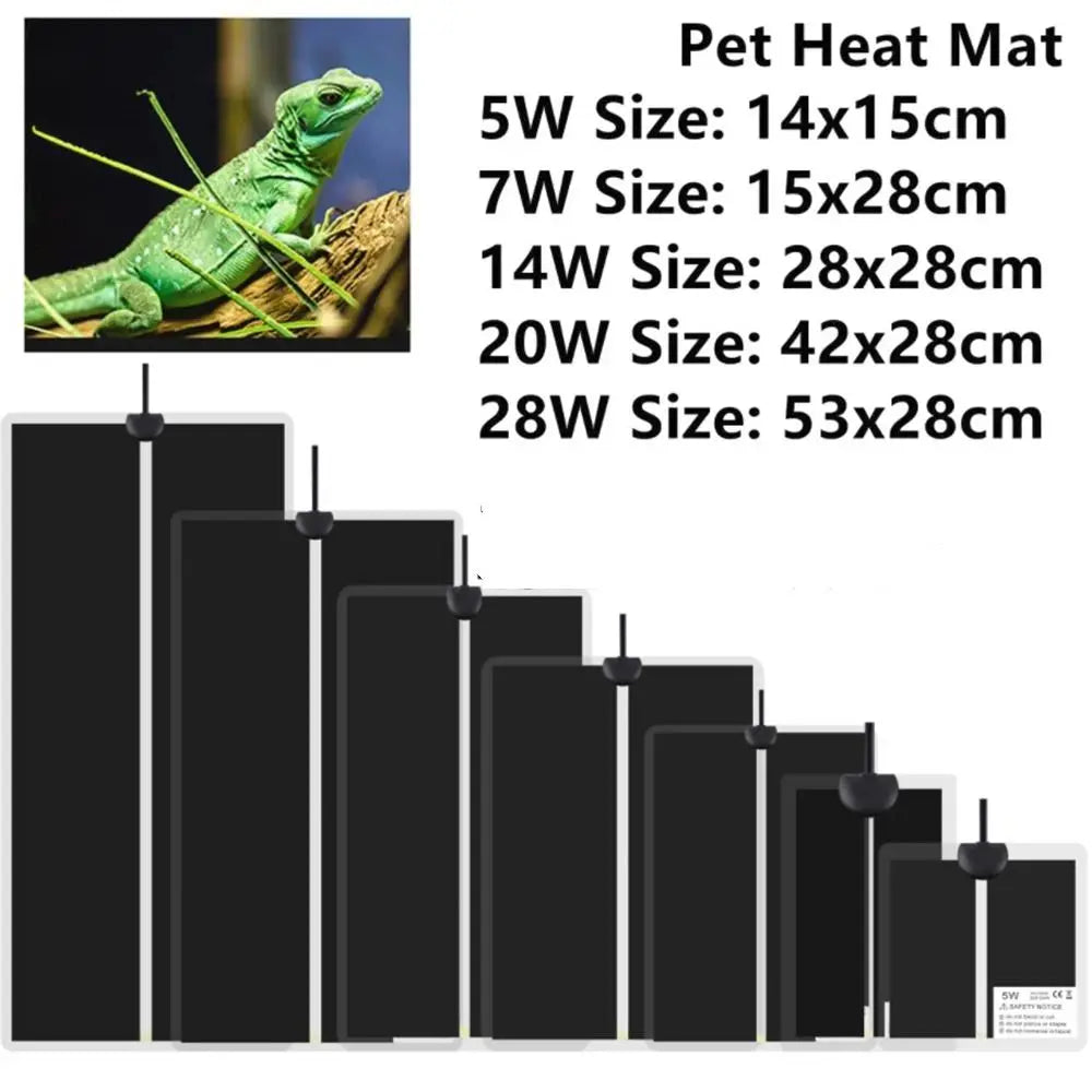 Seedling Heat Mat 5–28W with Temp Controller | EU 220V Plug