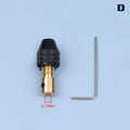 Mini Drill Chuck Collet Set 0.3–3.4mm | DC Motor Tool Fixture Drill Chuck Collet Nixie D
