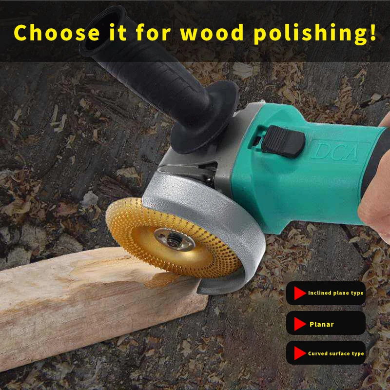 Woodworking Grinding Disc 3-Piece Set – Cut, Carve & Polish