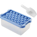 BPA-Free Round Ice Ball Maker Mold 3-Pc Set with Dust-Proof Lid Ice Ball Mold Nixie A6 one size