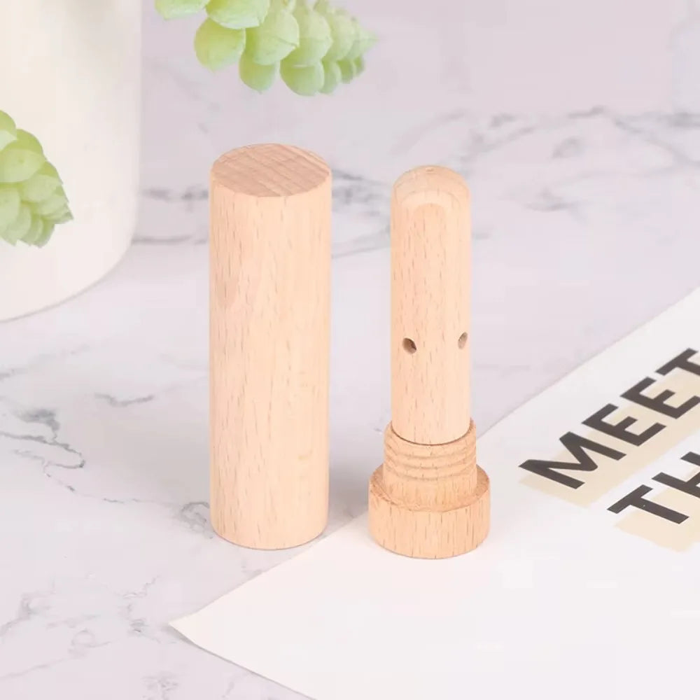 Wooden Essential Oil Aroma Diffuser Inhaler with Wick