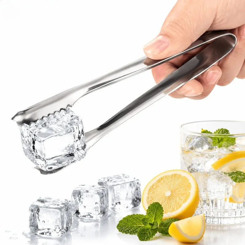 Stainless Steel Ice Tongs – Mini Bar, Sugar & Fruit Clip Bar Serving Tongs Nixie