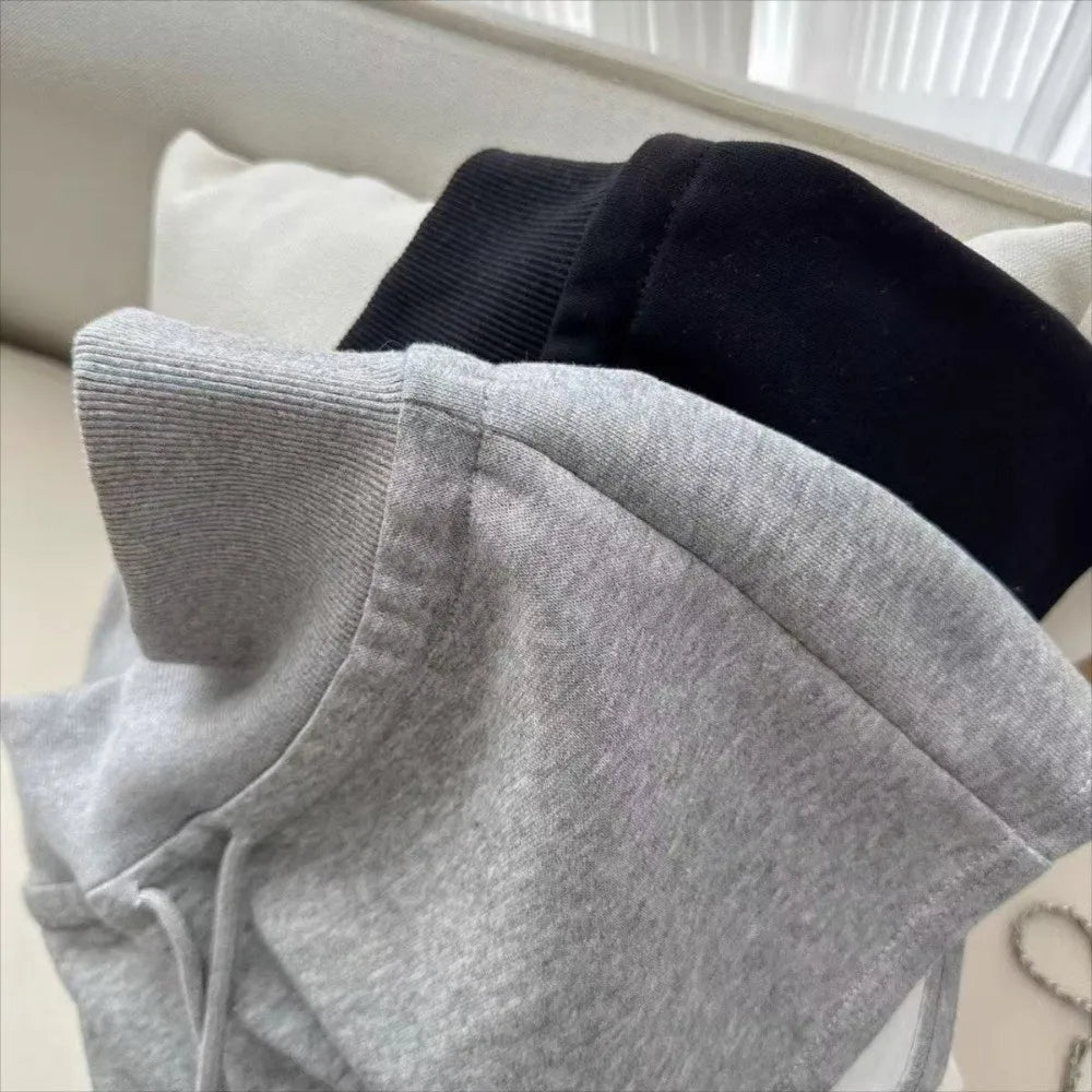 Women's Breathable Drawstring Sports Shorts – Black & Grey Women's Sports Shorts Nixie
