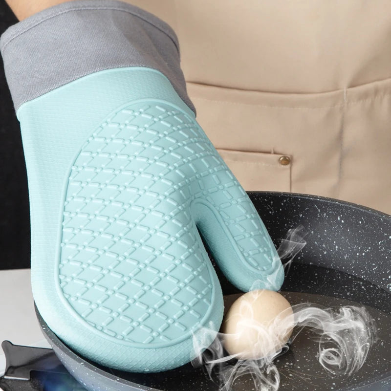 Silicone Oven Glove Mitt – Heat Resistant Kitchen Baking Glove