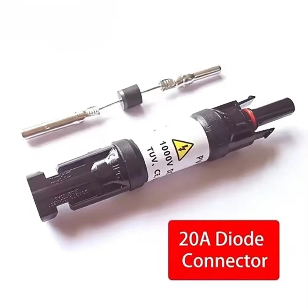 IP67 Solar Panel Diode Connector 10A–30A | Waterproof PV