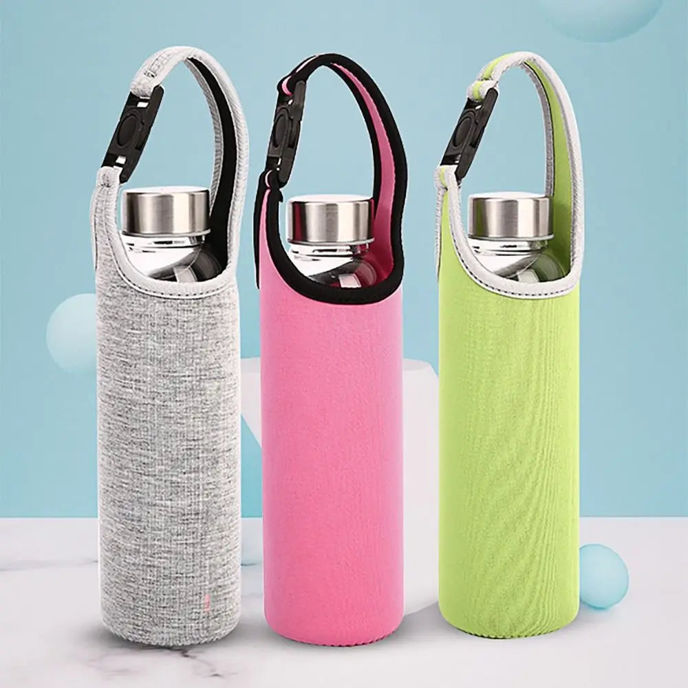 Neoprene Water Bottle Sleeve Carrier Bag with Shoulder Strap Bottle Sleeve Carrier Nixie