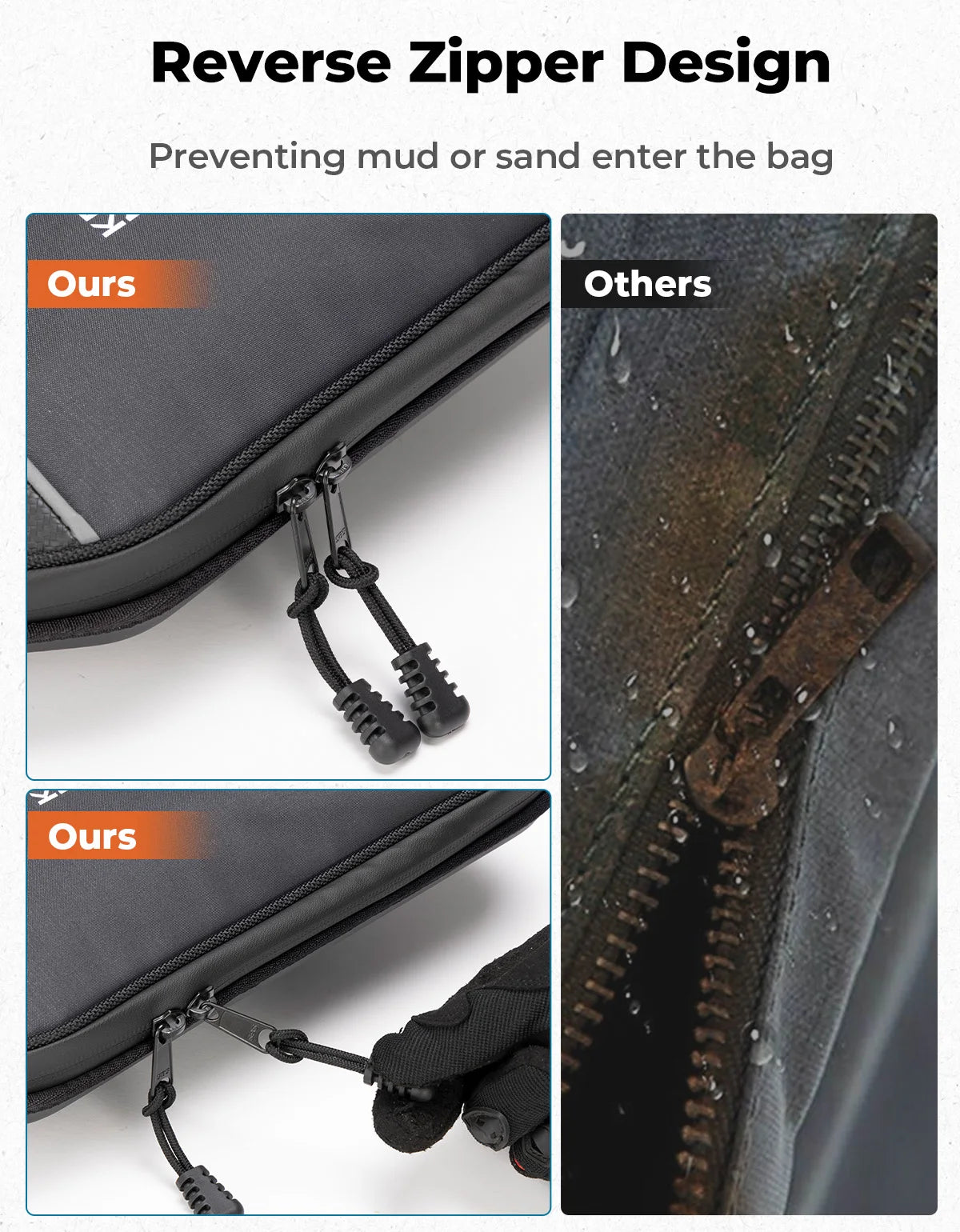KEMITOUR EVA Door Bags for Can-Am Maverick Sport 2017-2025 UTV Door Storage Bag Nixie