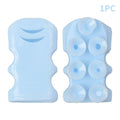 Adjustable No-Drill Suction Cup Shower Head Holder – Silicone Shower Head Holder Nixie Blue