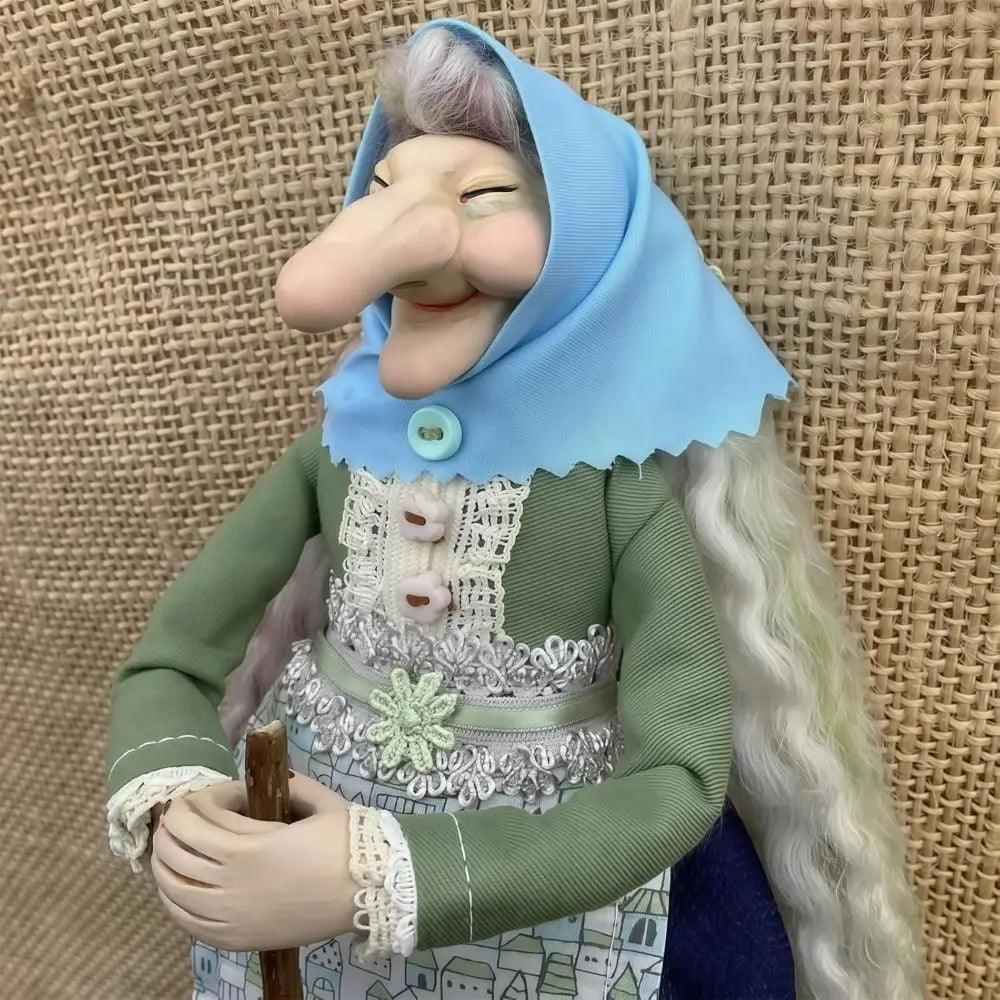 Kitchen Witch Doll – Handmade Good Luck Charm Home Decor Decorative Figurine Nixie