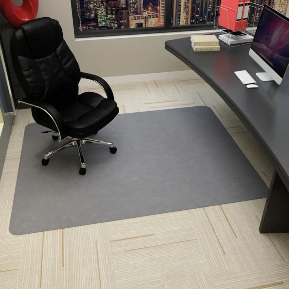 Anti-Slip Office Chair Mat – Floor Protection Pad 90x120cm Office Chair Mat Nixie Light Grey 90x140cm