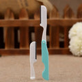 Foldable Stainless Steel Eyebrow Trimmer Hair Removal Scraper Eyebrow Trimmer Nixie Default Title