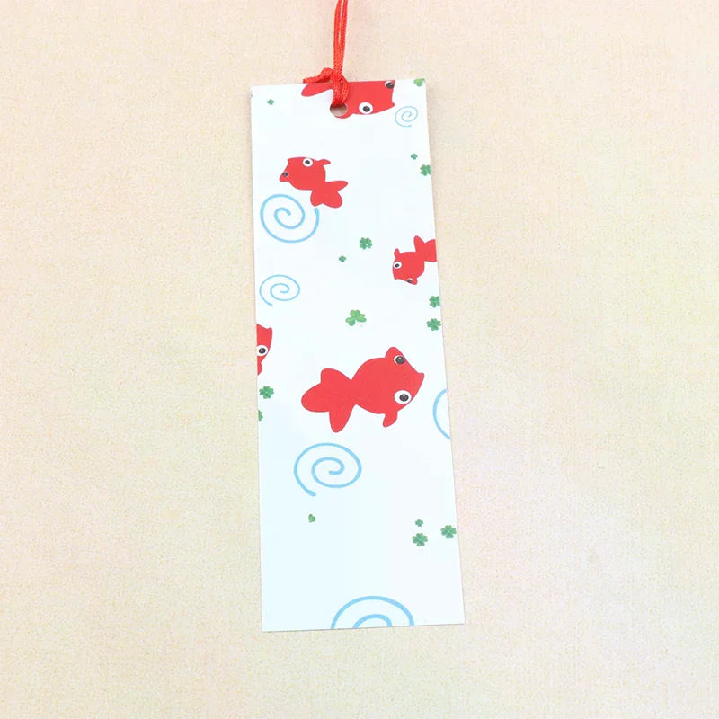Japanese Glass Goldfish Wind Chime Furin Garden Hanging Decor Glass Wind Chime Nixie