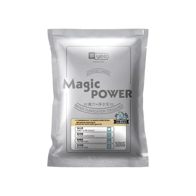Coconut Shell Activated Carbon Filter Media for Fish Tank – 1L