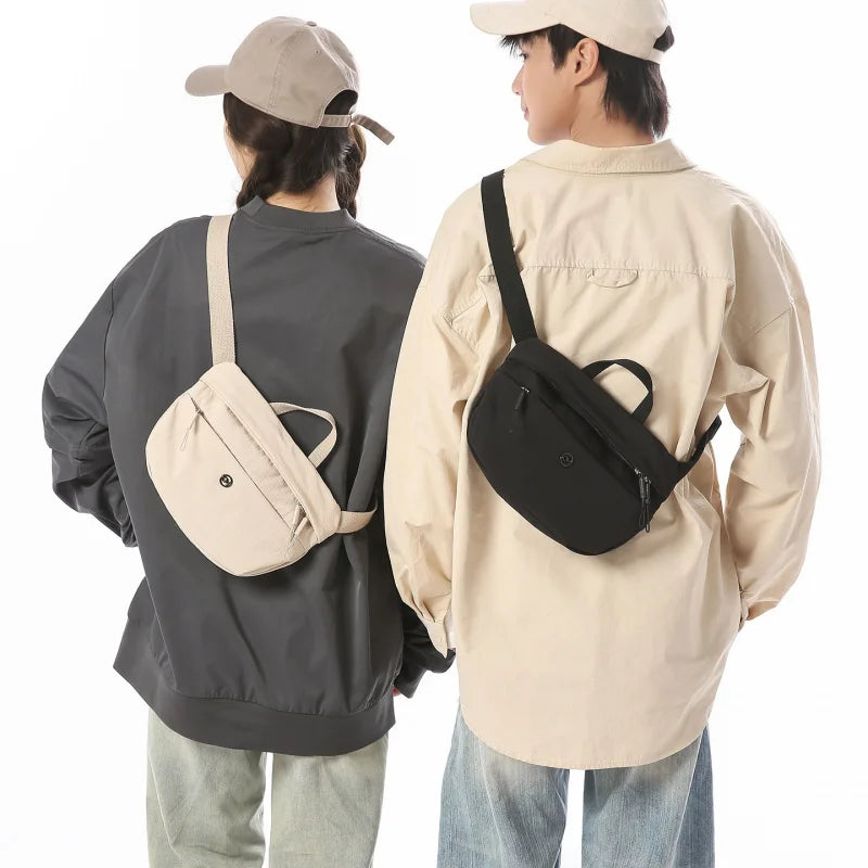 Men's Nylon Crossbody Chest Bag – Multifunctional Sports Sling Crossbody Chest Bag Nixie