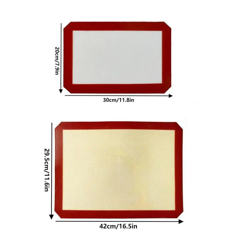 Reusable Silicone Baking Mat – Non-Stick Heat Resistant Oven Sheet Silicone Baking Mat Nixie
