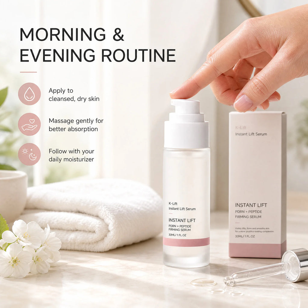 VIARELINE PDRN Peptide Lifting Serum – Firming & Brightening Facial Serum Nixie