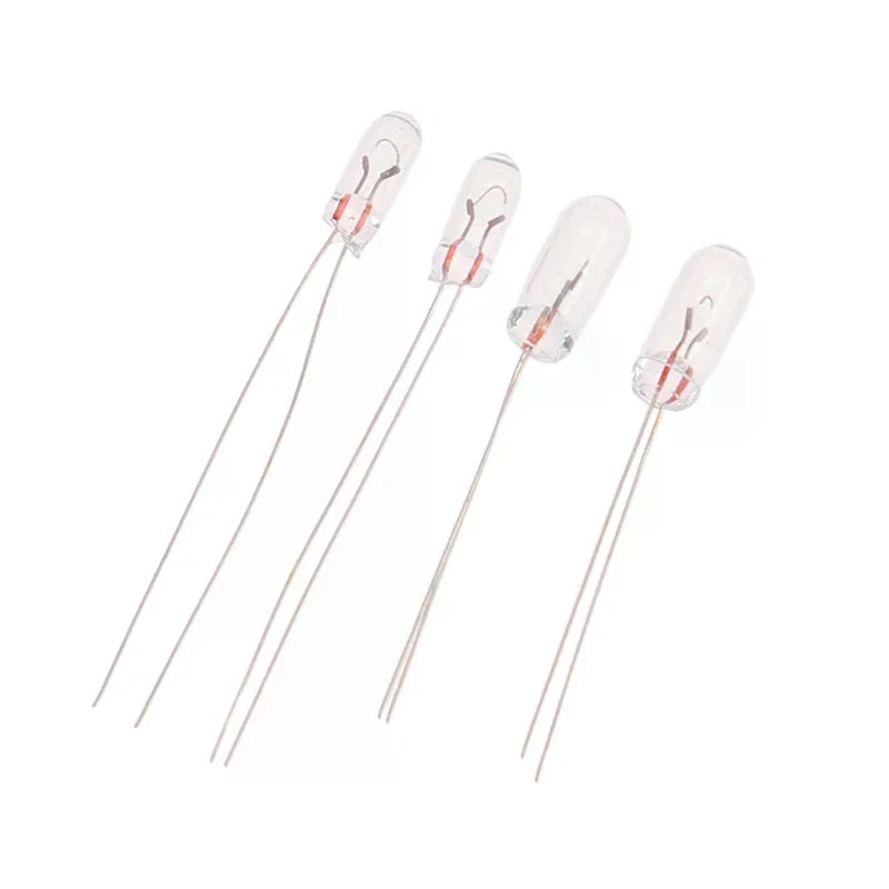20pcs Miniature Rice Bulbs 3/4mm Edison Filament 6V 12V Lamp Miniature Filament Bulbs Nixie 6V