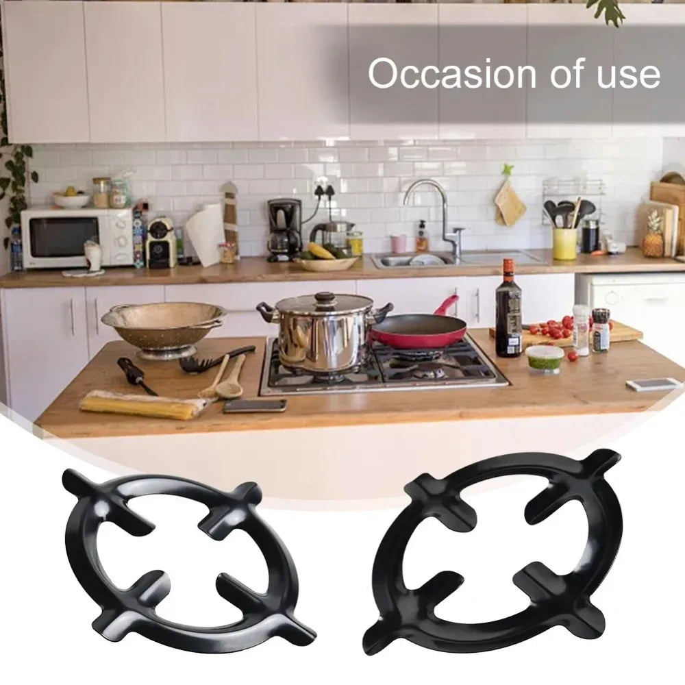 Cast Iron Moka Pot Stand – Gas Stove Burner Grate Tripod Moka Pot Stand Nixie