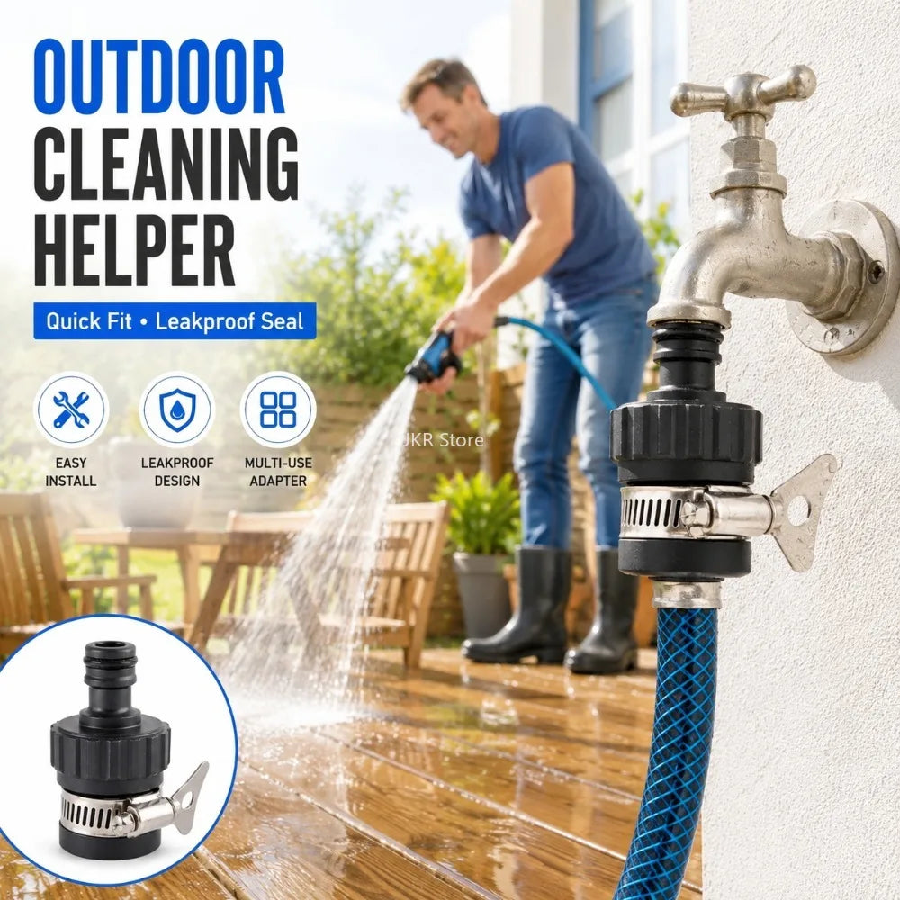 Universal Faucet Adapter Quick Connect Hose Fitting for Garden & Car Hose Tap Adapter Nixie