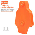 Pig-Nose Bike Water Bottle Cage Adapter for Folding Bikes Bottle Cage Adapter Nixie Orange