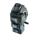 4-in-1 E-Bike Handlebar Switch – Horn, Turn Signal & Headlight Handlebar Control Switch Nixie Black