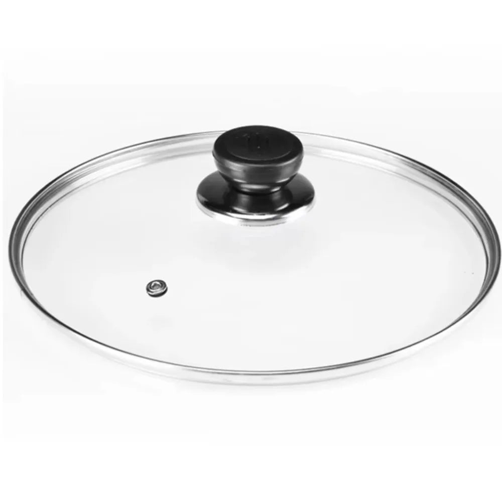 Universal Tempered Glass Pot Lid – Anti-Scald Knob, 10 Sizes Glass Pot Lid Nixie