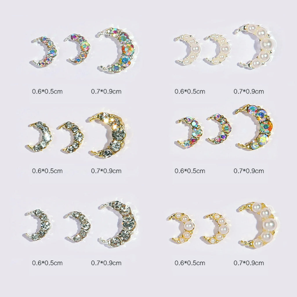 Nail Art Charms & Rhinestones Metal Nail Decorations Nail Art Charms Nixie