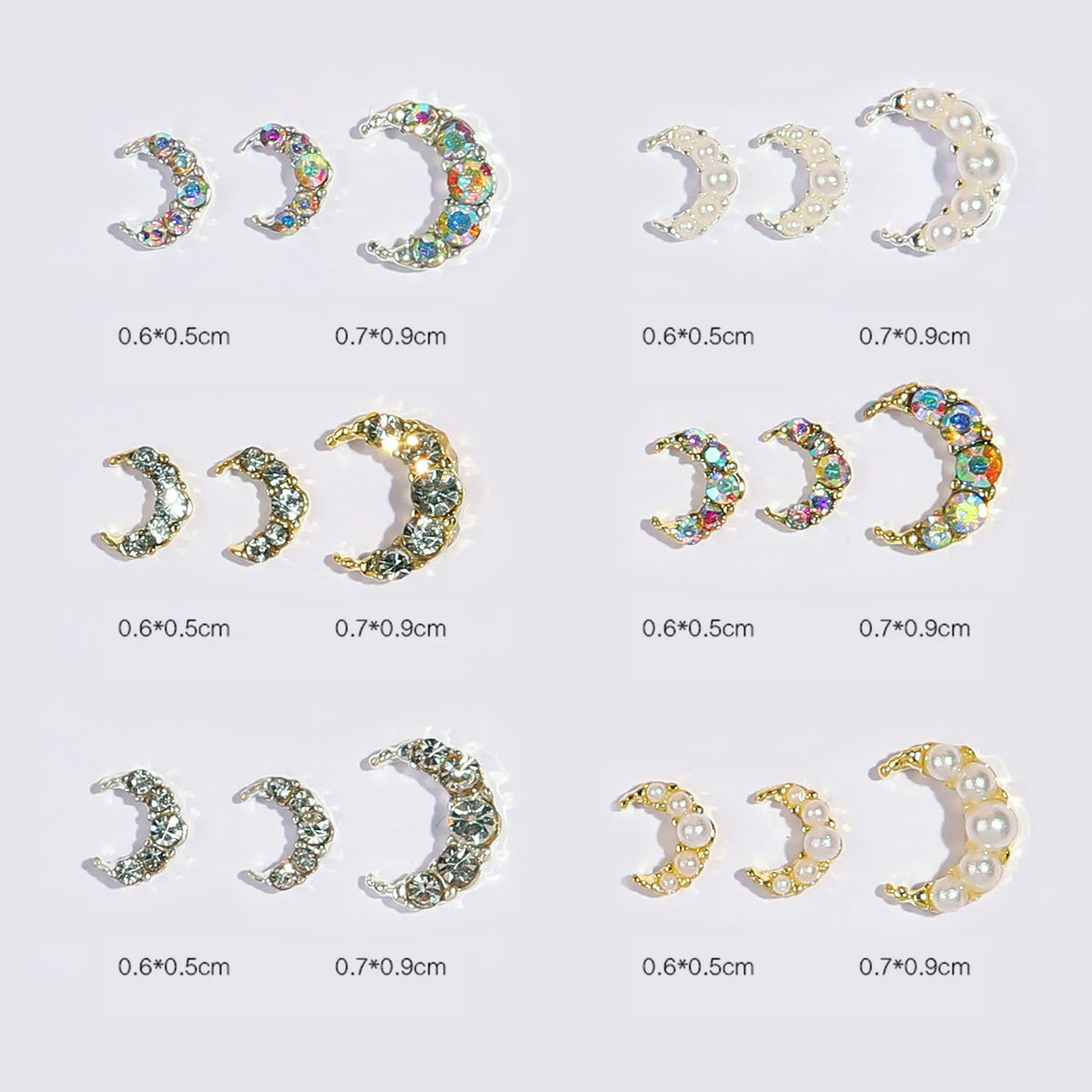 Nail Art Charms & Rhinestones Metal Nail Decorations Nail Art Charms Nixie