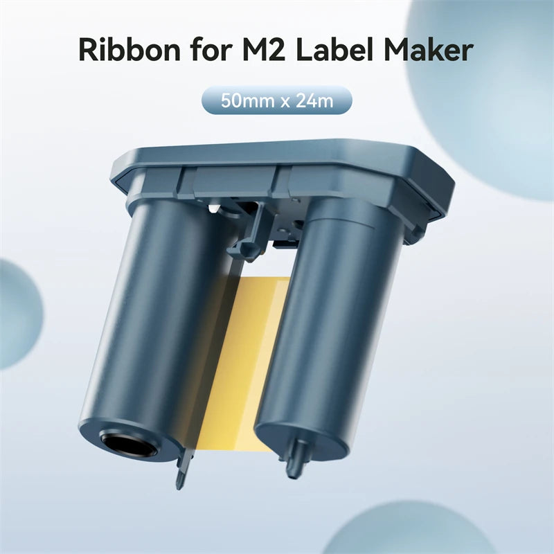 Niimbot M2/M3 Thermal Transfer Labels & Ribbon – Black, Gold, White
