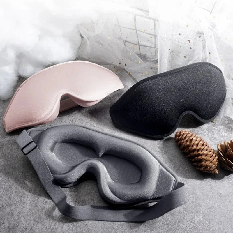 3D Memory Foam Sleep Mask – Light Blocking Eye Mask