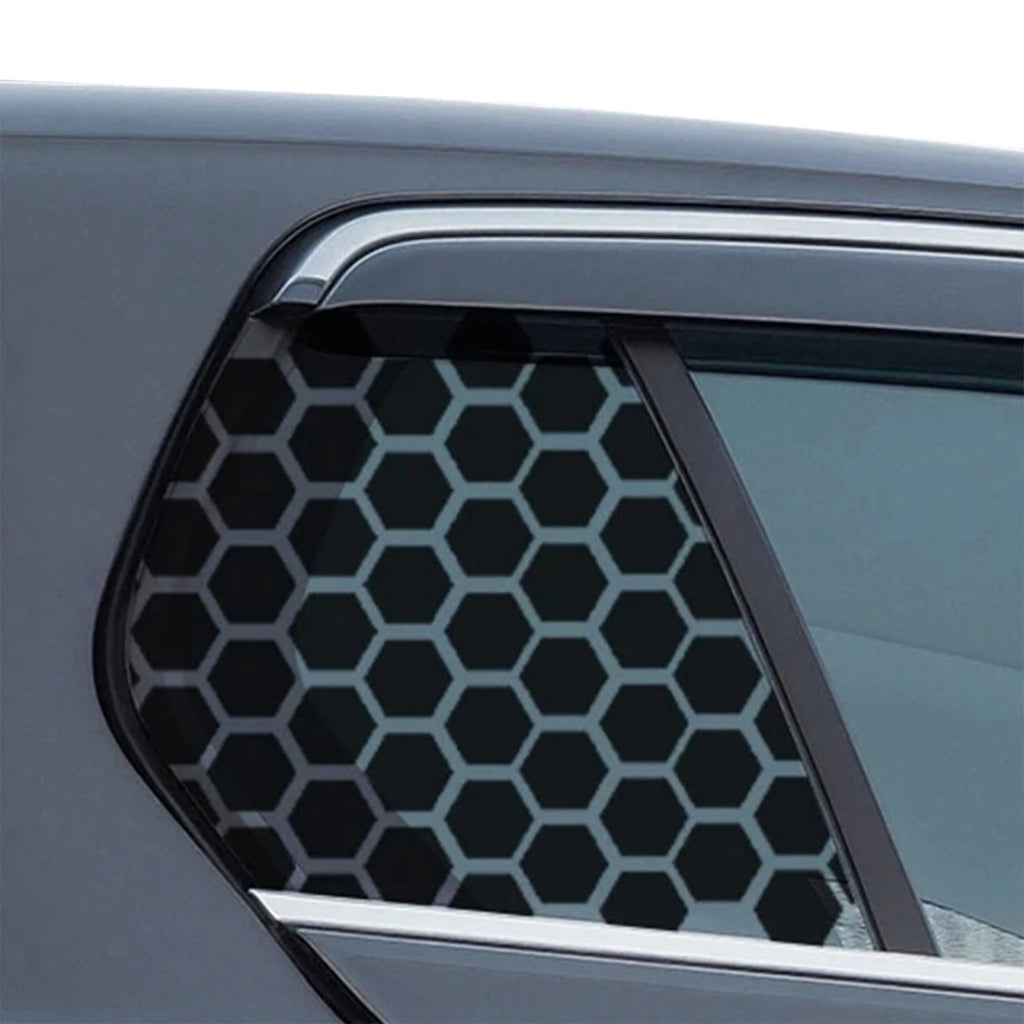 Honeycomb Vinyl Window Sticker – Car, Bike & Motorcycle Decal Vinyl Window Decal Nixie