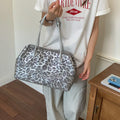 Nixie Silver Leopard Print Tote – Large Shoulder Bag for Women Tote Shoulder Bag Nixie silver leopard