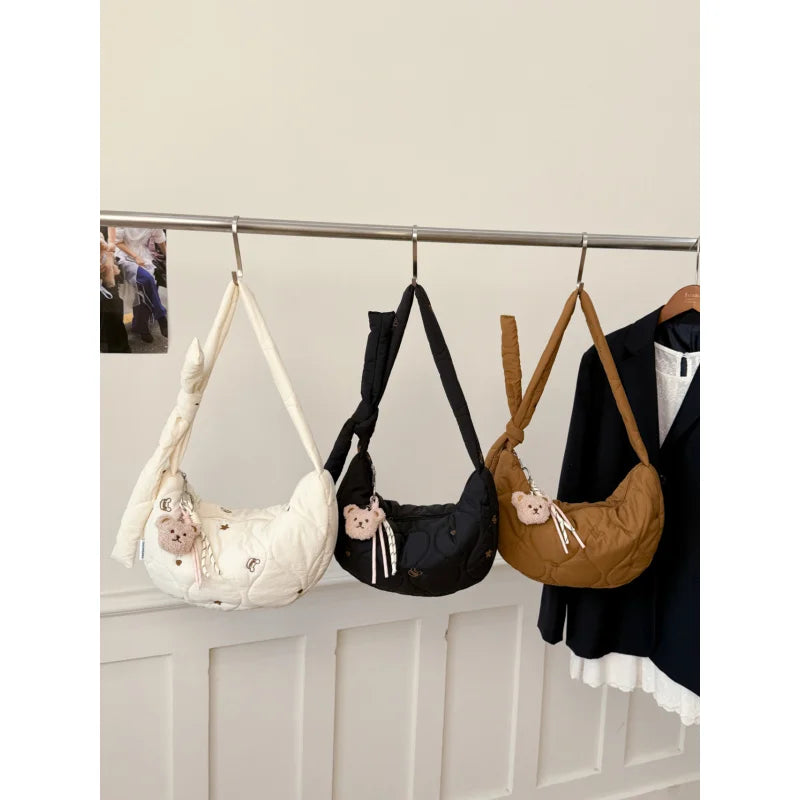 Women's Flannel Crossbody Shoulder Bag – Nixie Hobo Style Crossbody Shoulder Bag Nixie