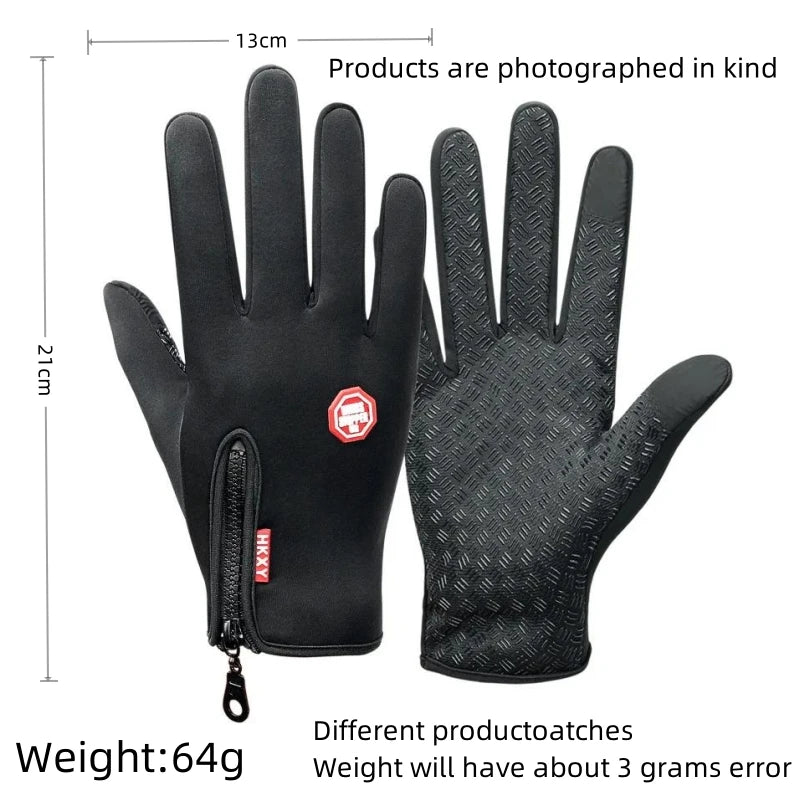 Touch Screen Non-Slip Fleece Outdoor Riding Gloves Outdoor Riding Gloves Nixie