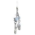 Beaded Wind Chime Keychain Resin Sakura Phone Charm Pendant Keychain Charm Nixie Type-11