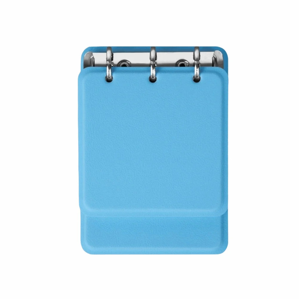 Mini 3-Ring Refillable PU Leather Pocket Notebook | Binder Journal