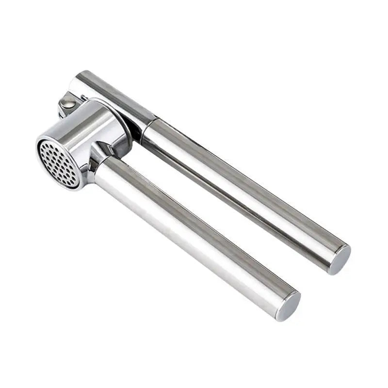 Stainless Steel Garlic Press – Ergonomic Non-Slip Handle Garlic Press Nixie