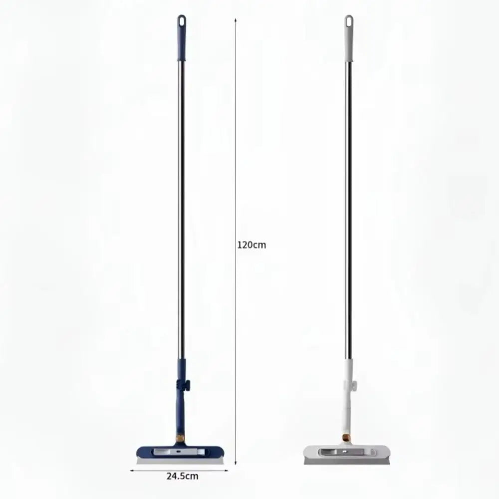 2-in-1 Rotatable Window Cleaning Brush with Squeegee & Long Handle Window Cleaning Brush Nixie