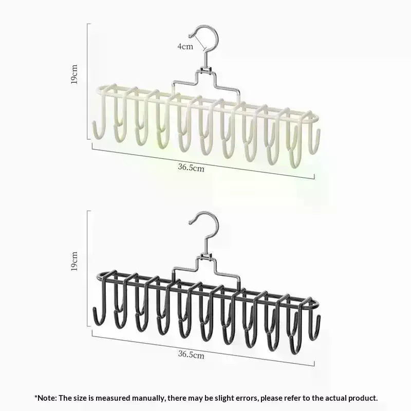 Multipurpose Hanger for Bras, Tank Tops, Scarves & Underwear Clothing Hanger Organizer Nixie