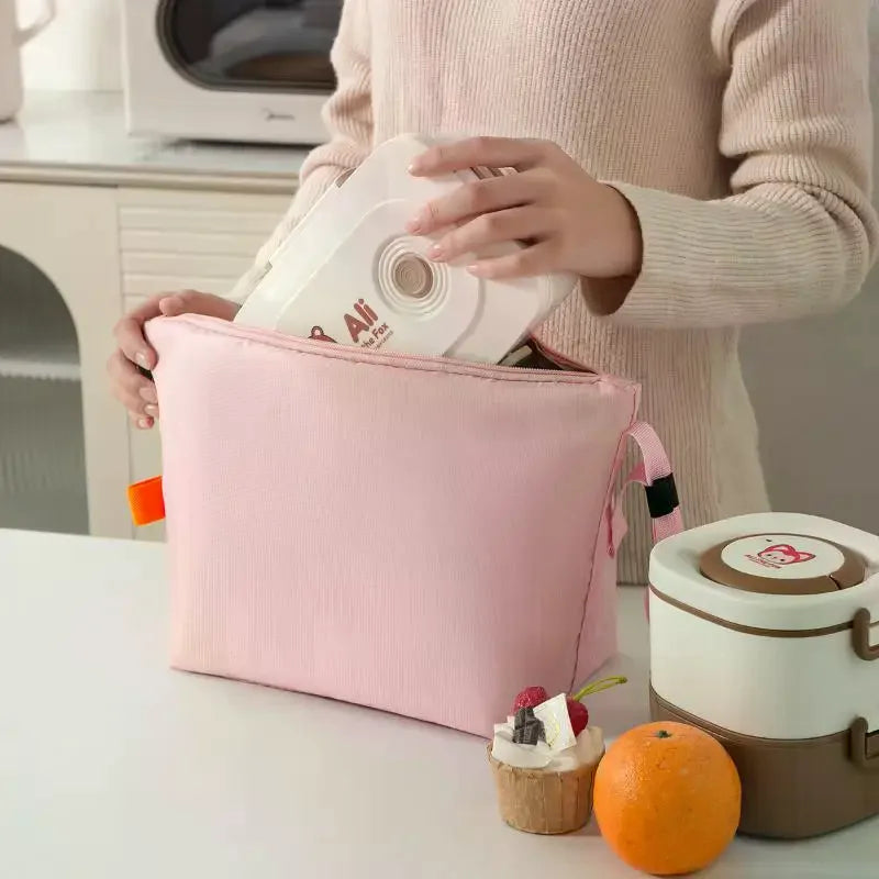 Large Insulated Lunch Bag Thermal Cooler Tote – Oxford Cloth Insulated Lunch Bag Nixie