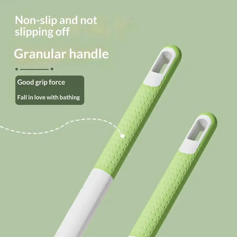 Long Handle Double-Sided Bath Brush – Back Scrubber & Exfoliator