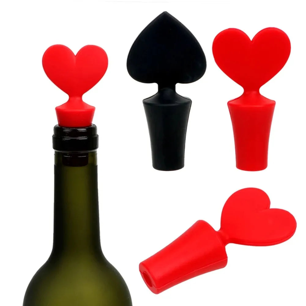 Poker Vacuum Bottle Stopper for Wine Beer & Champagne Vacuum Bottle Stopper Nixie