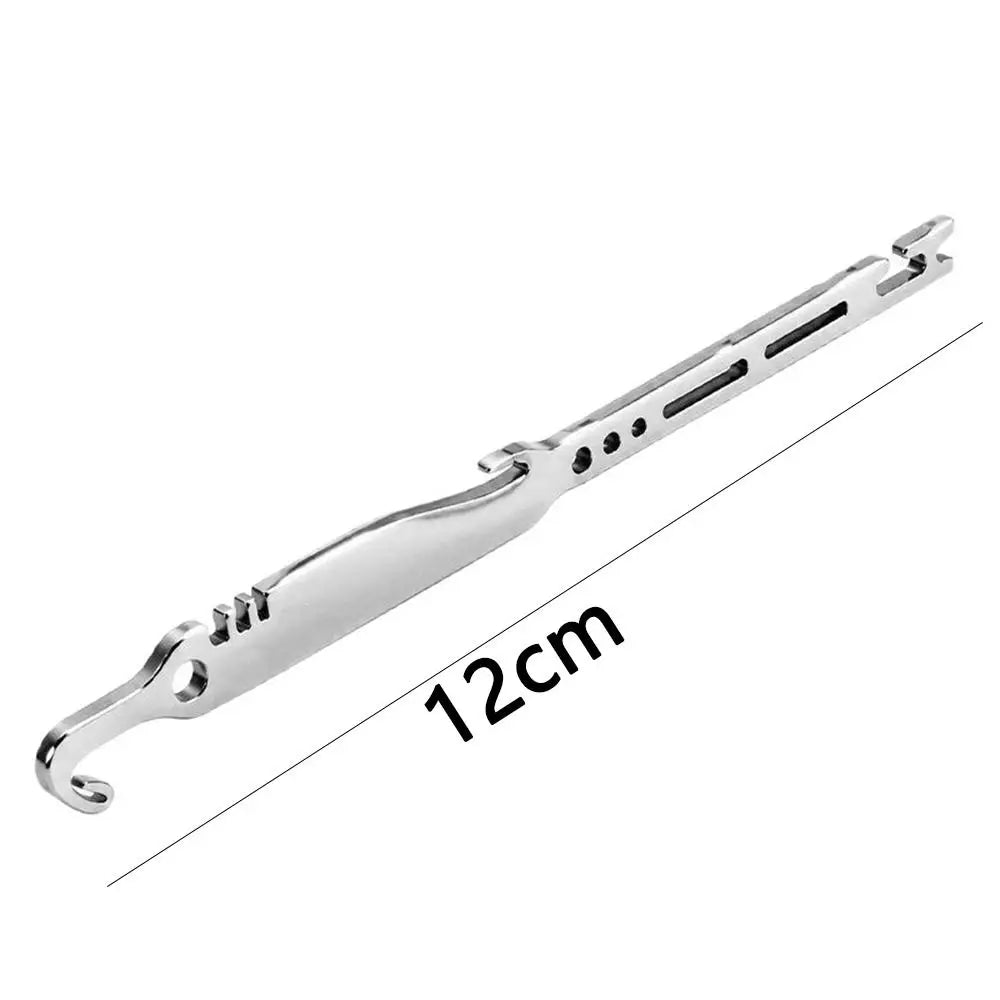 6-in-1 Fishing Hook Remover & Knot Tyer – Stainless Steel Fishing Hook Remover Nixie