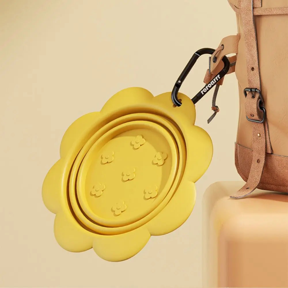Collapsible Silicone Dog Bowl 350ml | Portable Travel Pet Bowl Collapsible Pet Bowl Nixie