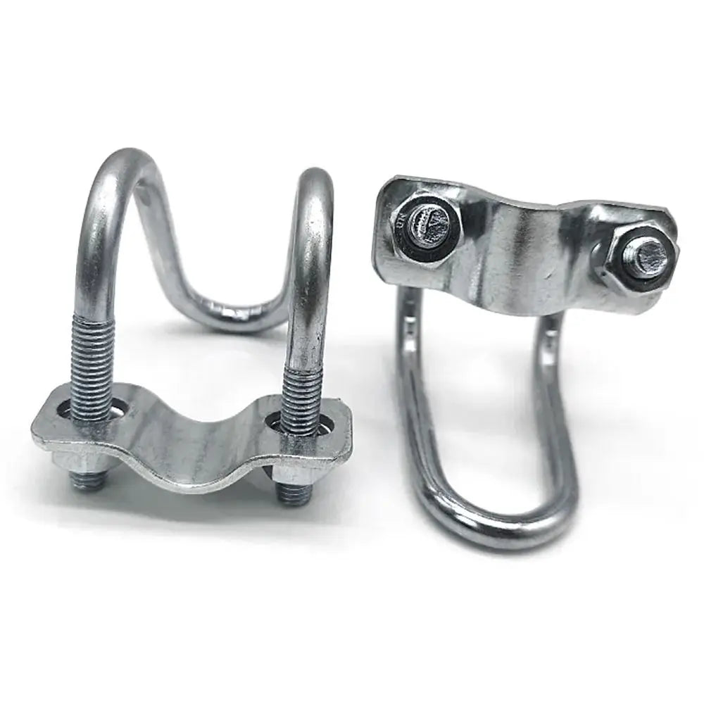 Double U-Bolt Cross Clamp Scaffolding Steel Pipe Connector Pipe Clamp Connector Nixie