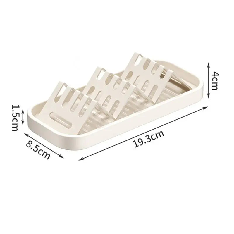 Stainless Steel Soap Dish with Drainage Tray | Nixie Soap Dish Rack Nixie
