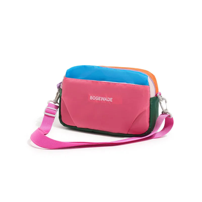 Nixie Purple Contrast Crossbody Bag – Lightweight Sports Phone Bag Crossbody Bag Nixie